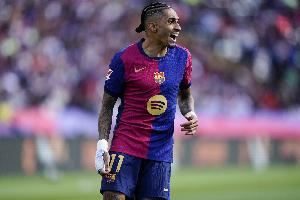 RAC1：拉菲尼亚腿筋受伤，但预计伤势并不严重