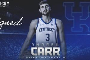 夏联场均3分2.6板！官方：开拓者签下肯塔基大学的安德鲁-卡尔