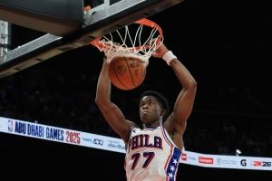 媒体人：VJ进攻选择和投篮都不好&得勤加练习 76人轮换阵容不稳定